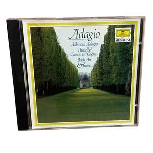 Vintage 1990 Various Baroque Albininoni Adagio Bach Air Musikfest Audio Music CD
